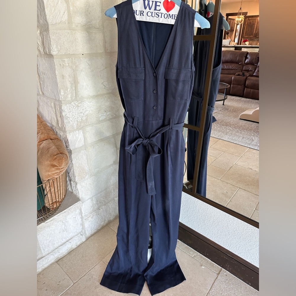 Elegant Antonio Melani Navy Jumpsuit